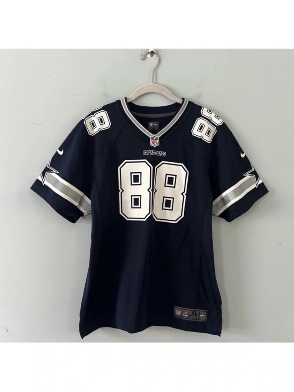 Dallas Cowboys Dez Bryant‎ NFL Nike Navy Blue Youth Game Football Jersey
